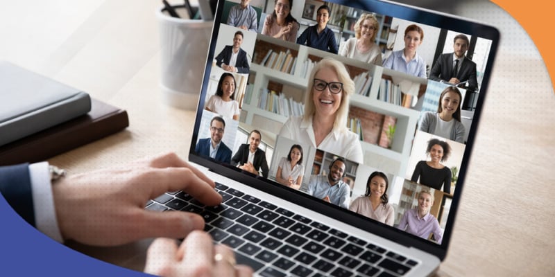 Tech-phone-meeting Business meeting on using a telephone answering service for business continuity