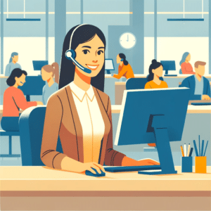 call_handling_greeting Operator with 9 tips to better call answering